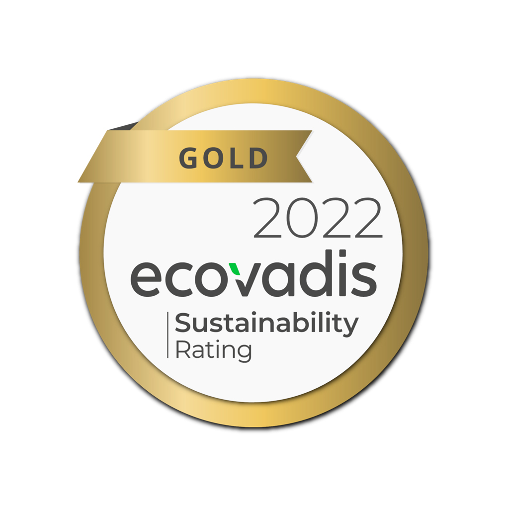 Logo médaille d'or EcoVadis